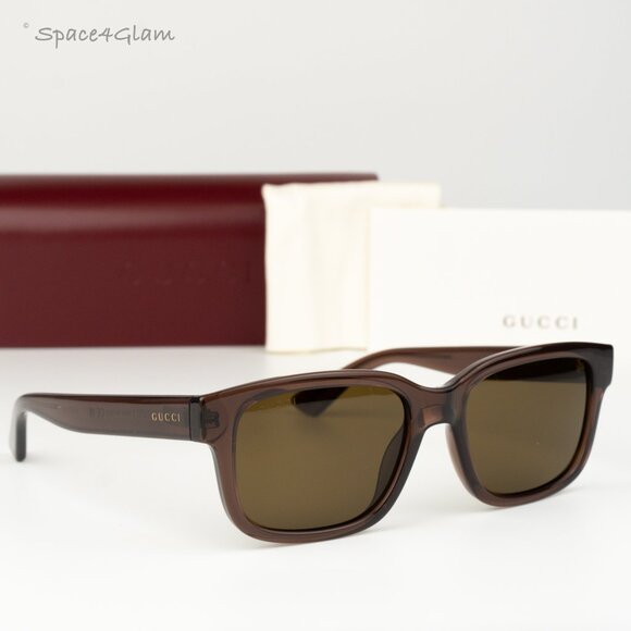 Gucci Women Sunglasses Brown Square GG1583S 004 NEW AUTHENTIC main image 5
